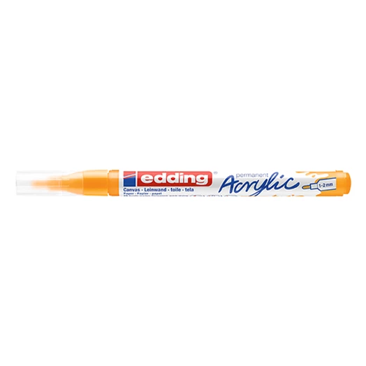 Akril marker EDDING 5300 F 1-2 mm napsárga