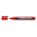 Alkoholos marker EDDING 300 kerek piros