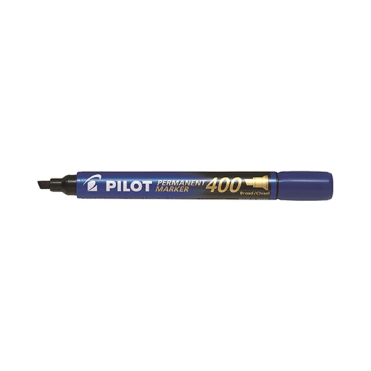 Alkoholos marker PILOT 400 vágott kék