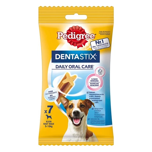 Állateledel jutalomfalat PEDIGREE Denta Stix Daily Oral Care kistestű kutyáknak