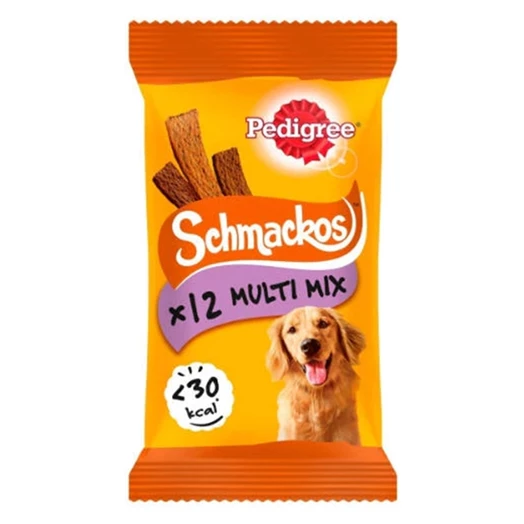 Állateledel jutalomfalat PEDIGREE Schmackos kutyáknak 12 darab/csomag