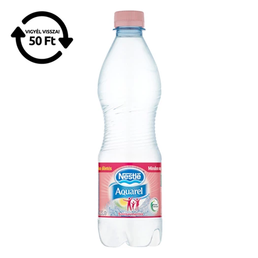 Ásványvíz szénsavmentes NESTLÉ AQUAREL 0,5L DRS