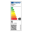 Asztali lámpa RÁBALUX Anais LED 4,8W fém ezüst