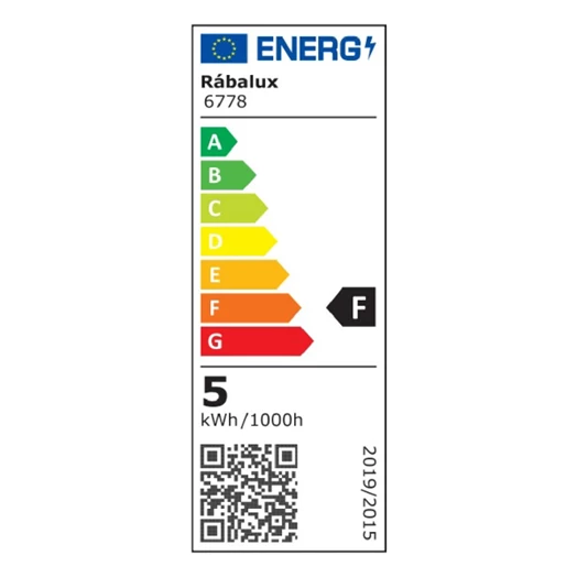 Asztali lámpa RÁBALUX Berry LED 4,5W fém fehér