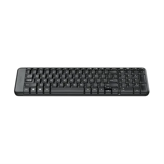 Billentyűzet + egér vezeték nélküli LOGITECH MK220 HUN 2,4Ghz fekete