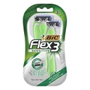 Borotva BIC Flex3 Sensitive férfi mozgófejes 3 mozgópengés 3 darab/bliszter