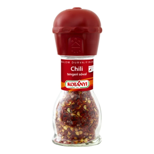 Fűszermalom KOTÁNYI Chili tengeri sóval 35g