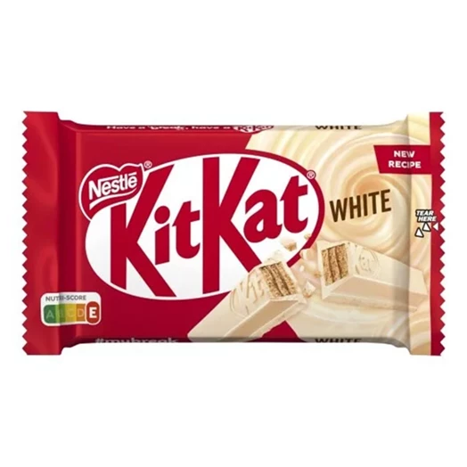 Csokoládé KITKAT fehércsokis 41,5g