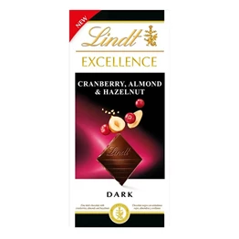 Csokoládé LINDT Excellence Cranberry 100 g