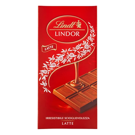 Csokoládé LINDT Lindor Milk tejcsokoládé 100g