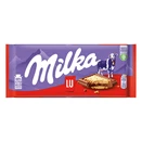 Csokoládé MILKA Alpesi tejcsokoládés-Kekszes 87g