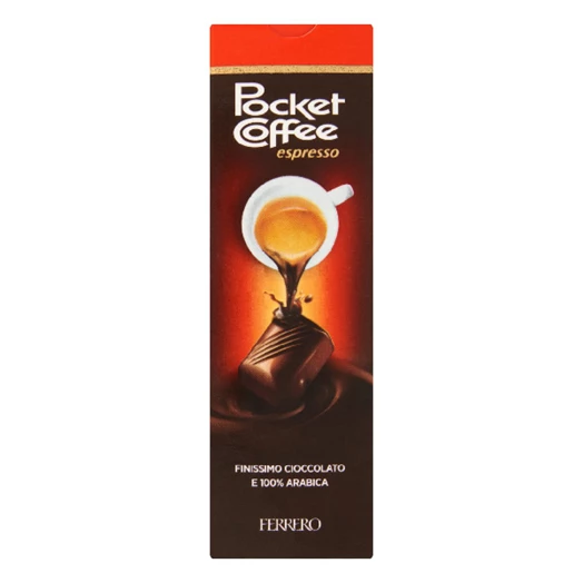 Csokoládé POCKET COFFEE 5 darabos 65,5g