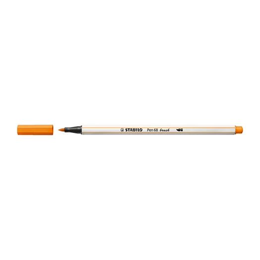 Ecsetfilc STABILO Pen 68 Brush narancs