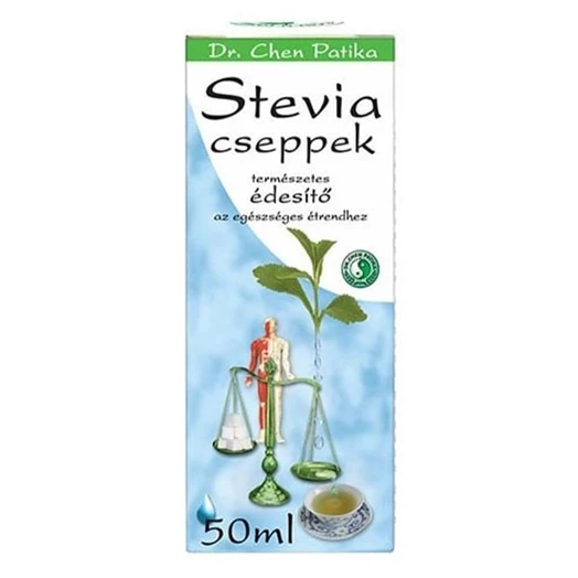 Édesítőszer DR CHEN Stevia cseppek 50ml