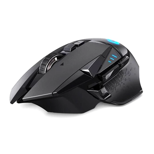 Egér vezeték nélküli LOGITECH G502 LightSpeed 2,4 Ghz 10 gombos 25600 DPI fekete