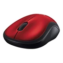 Egér vezeték nélküli LOGITECH M185 2,4 Ghz 1000 DPI piros