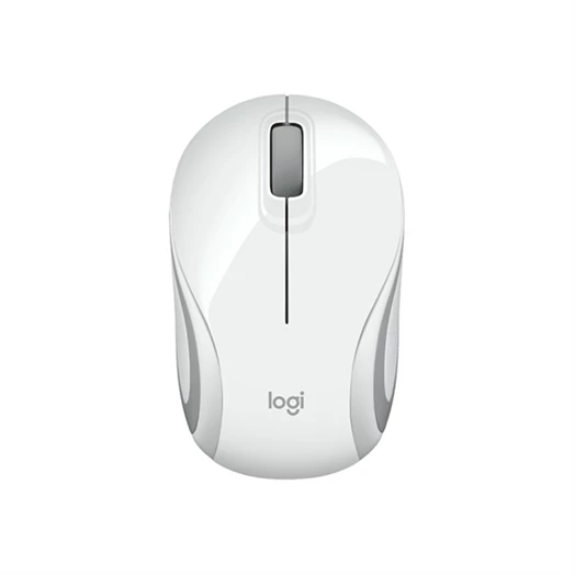 Egér vezeték nélküli LOGITECH M187 2,4 Ghz 1000 DPI fehér