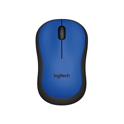 Egér vezeték nélküli LOGITECH M220 Silent 2,4 Ghz 1000 DPI kék