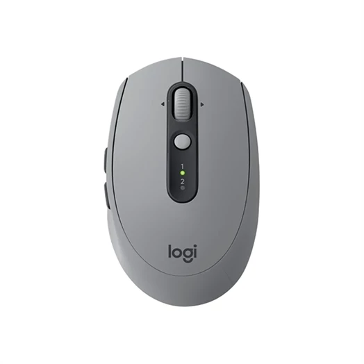 Egér vezeték nélküli LOGITECH M590 Silent Bluetooth/2,4 Ghz 1000 DPI szürke