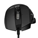 Egér vezetékes LOGITECH G502 HERO USB 11 gombos 25600 DPI fekete