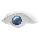 Egér vezetékes LOGITECH M575 Ergo Trackball Bluetooth 5 gombos 2000 DPI fehér