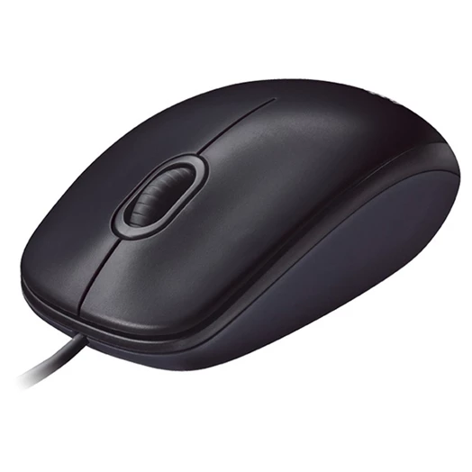 Egér vezetékes LOGITECH M90 USB 1000 DPI fekete