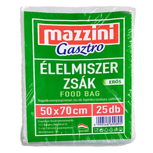 Élelmiszerzsák MAZZINI Gastro erős 50x70cm 25 darabos