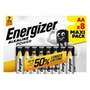 Elem ceruza ENERGIZER "AlkalinePower" AA 8 darabos