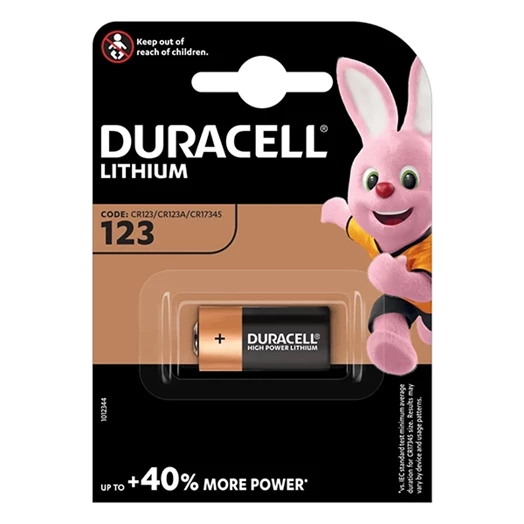 Elem fotó DURACELL Speciality High Power 123