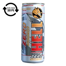 Energiaital HELL Zero White peach 0,25L DRS