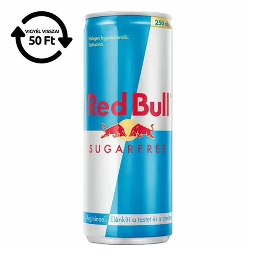 Energiaital RED BULL cukormentes 0,25L DRS