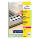 Etikett AVERY L6145-20 45,7x25,4mm laser biztonsági 800 címke/doboz 20 ív/doboz