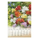 Falinaptár CSG 210x320mm álló Virág 2026.