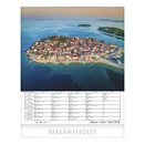 Falinaptár CSG 300x340mm álló Tengerpartok 2026.