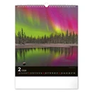Falinaptár REALSYSTEM 300x340mm álló Aurora Borealis 2026.
