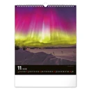 Falinaptár REALSYSTEM 300x340mm álló Aurora Borealis 2026.