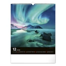 Falinaptár REALSYSTEM 300x340mm álló Aurora Borealis 2026.