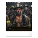 Falinaptár REALSYSTEM 300x340mm álló Firefighters 2026.