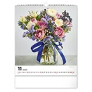 Falinaptár REALSYSTEM 300x340mm álló Flowers 2026.