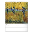 Falinaptár REALSYSTEM 300x340mm álló Vincet van Gogh 2026.