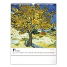 Falinaptár REALSYSTEM 300x340mm álló Vincet van Gogh 2026.