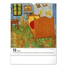 Falinaptár REALSYSTEM 300x340mm álló Vincet van Gogh 2026.