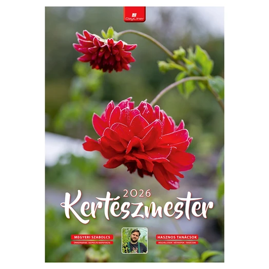Falinaptár REALSYSTEM 340x485mm álló Kertészmester 2026.