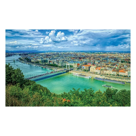 Falinaptár REALSYSTEM 460x320mm fekvő Budapest 2026.