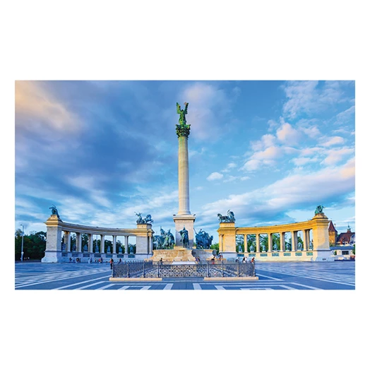 Falinaptár REALSYSTEM 460x320mm fekvő Budapest 2026.