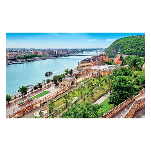 Falinaptár REALSYSTEM 460x320mm fekvő Budapest 2026.
