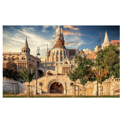 Falinaptár REALSYSTEM 460x320mm fekvő Budapest 2026.