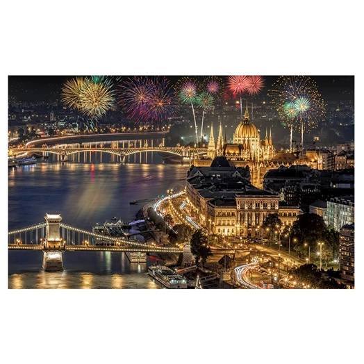 Falinaptár REALSYSTEM 460x320mm fekvő Budapest 2026.