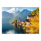 Falinaptár REALSYSTEM 460x320mm fekvő Európa 2026.