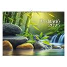 Falinaptár REALSYSTEM 460x320mm fekvő Meditáció 2026.